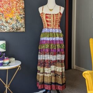 Boho maxi dress